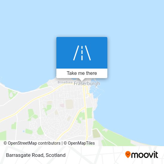 Barrasgate Road map