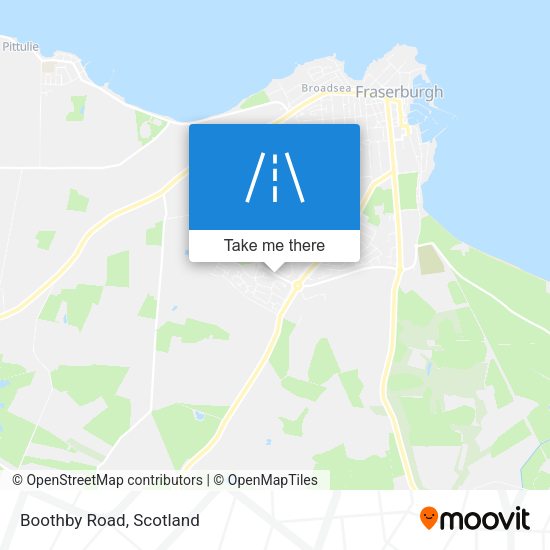 Boothby Road map