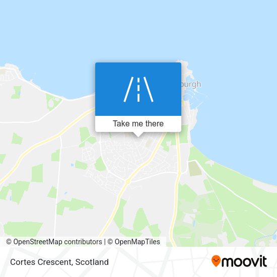 Cortes Crescent map