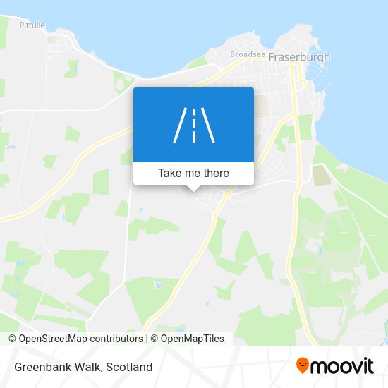 Greenbank Walk map