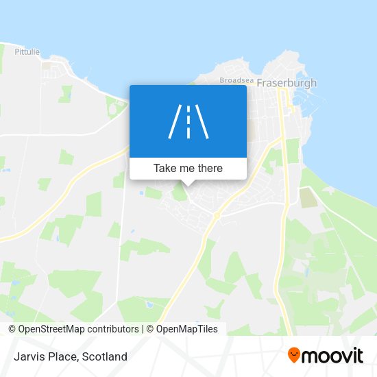 Jarvis Place map