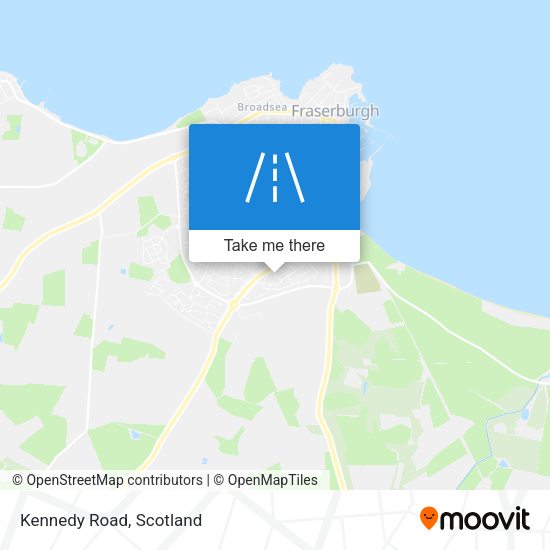 Kennedy Road map