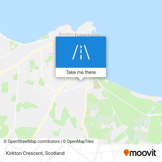 Kirkton Crescent map