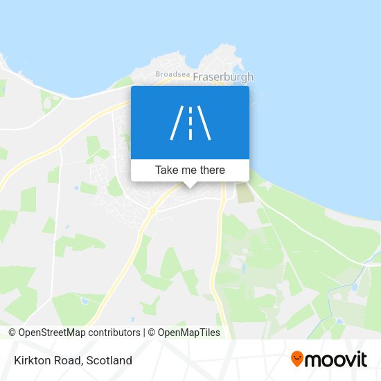 Kirkton Road map