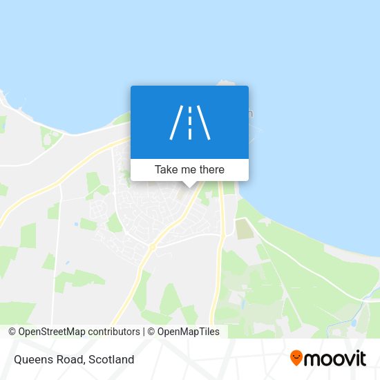 Queens Road map