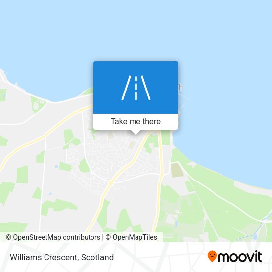 Williams Crescent map