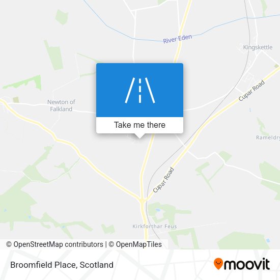 Broomfield Place map