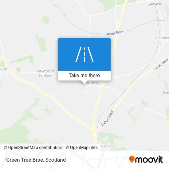Green Tree Brae map
