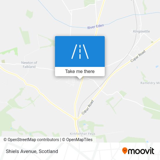 Shiels Avenue map