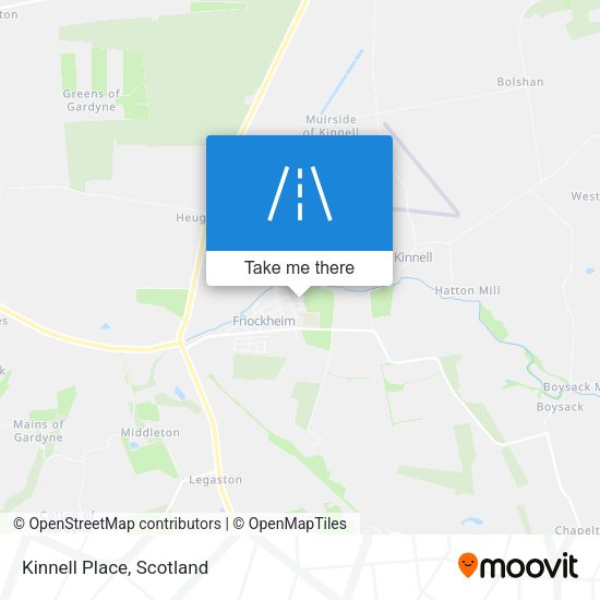 Kinnell Place map