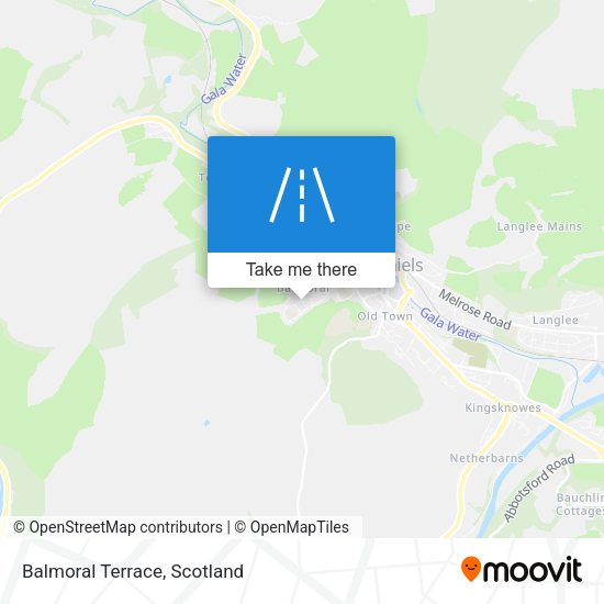Balmoral Terrace map
