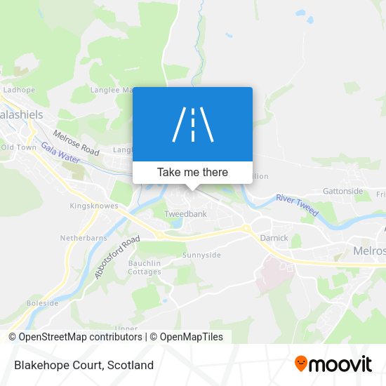 Blakehope Court map
