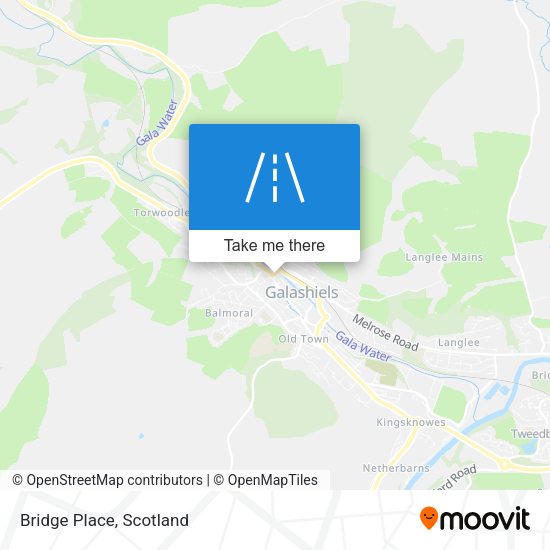 Bridge Place map