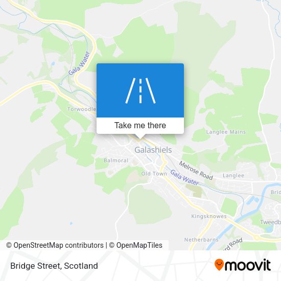 Bridge Street map
