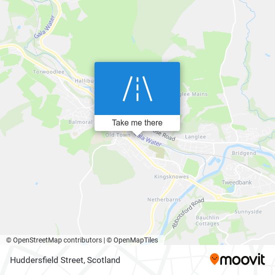 Huddersfield Street map