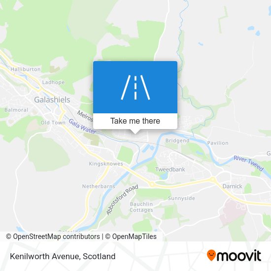 Kenilworth Avenue map