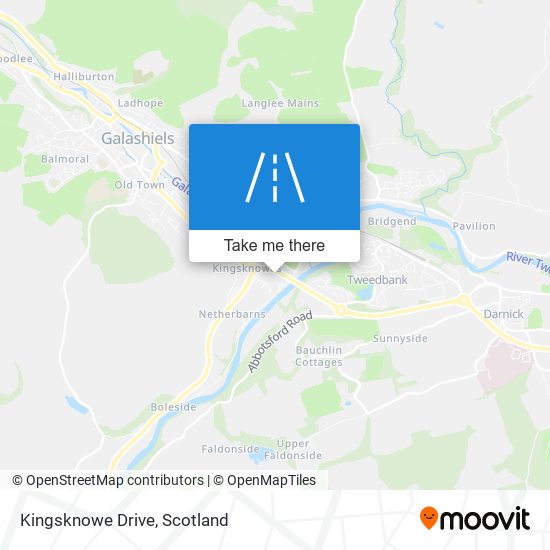 Kingsknowe Drive map