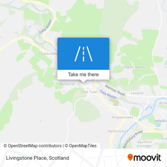 Livingstone Place map
