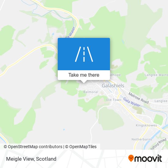 Meigle View map