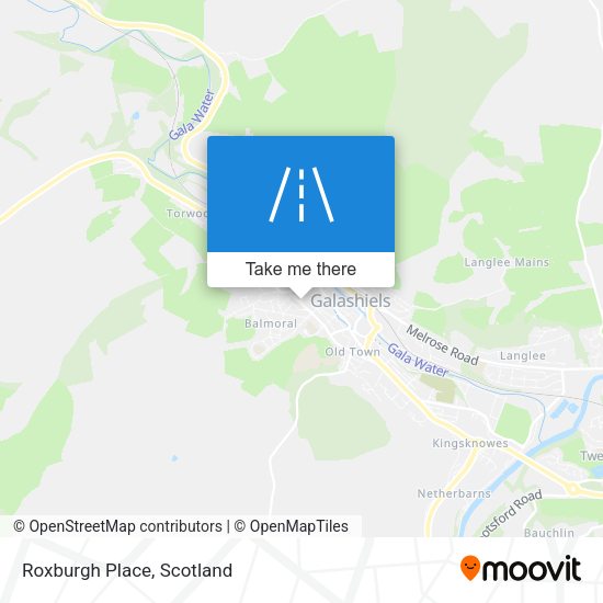 Roxburgh Place map