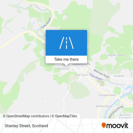 Stanley Street map