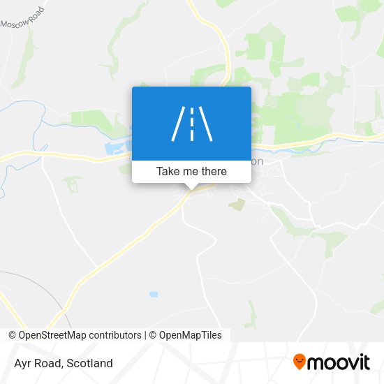 Ayr Road map