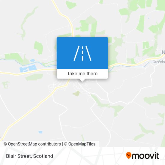 Blair Street map