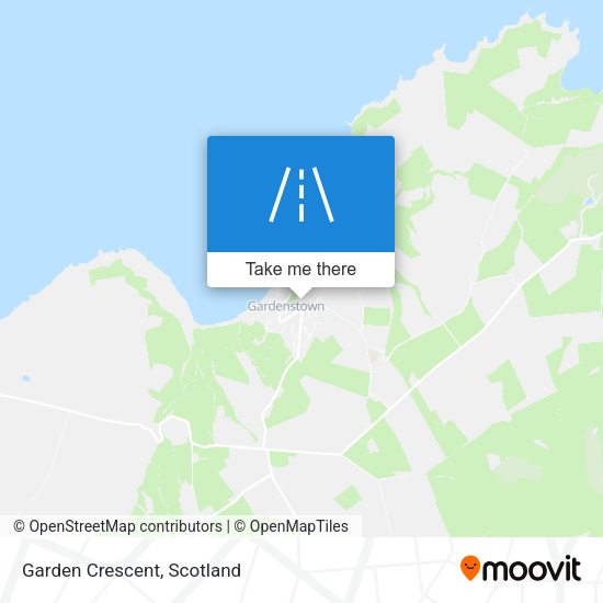 Garden Crescent map