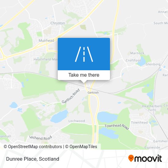 Dunree Place map
