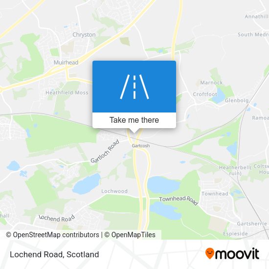 Lochend Road map