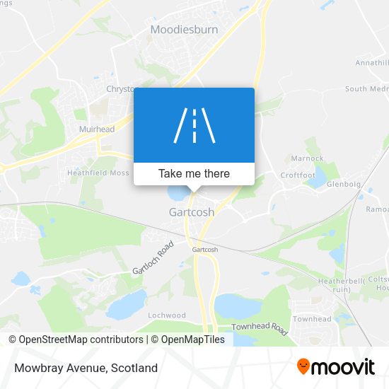 Mowbray Avenue map