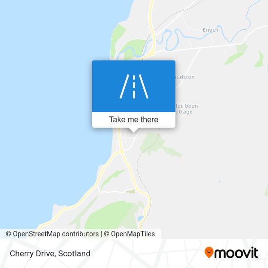 Cherry Drive map
