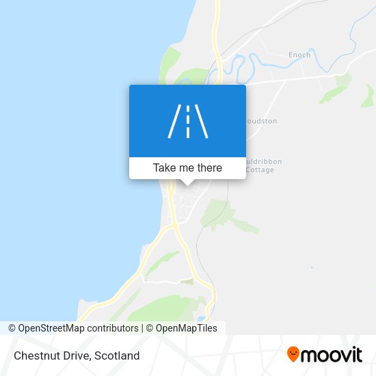 Chestnut Drive map