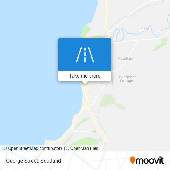 George Street map