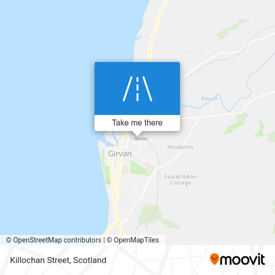 Killochan Street map