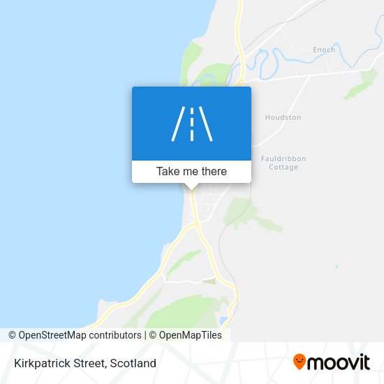 Kirkpatrick Street map
