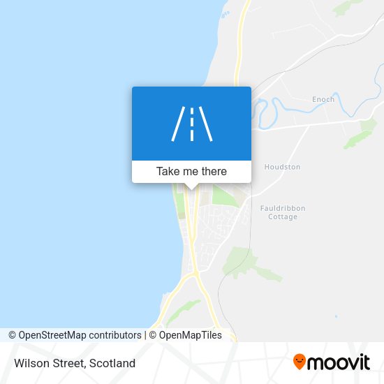 Wilson Street map