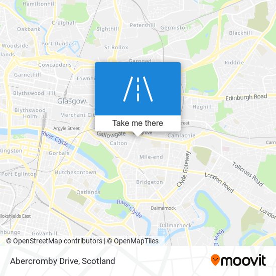 Abercromby Drive map