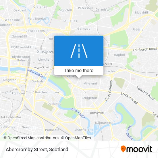 How to get to Abercromby Street, Glasgow by bus or train?