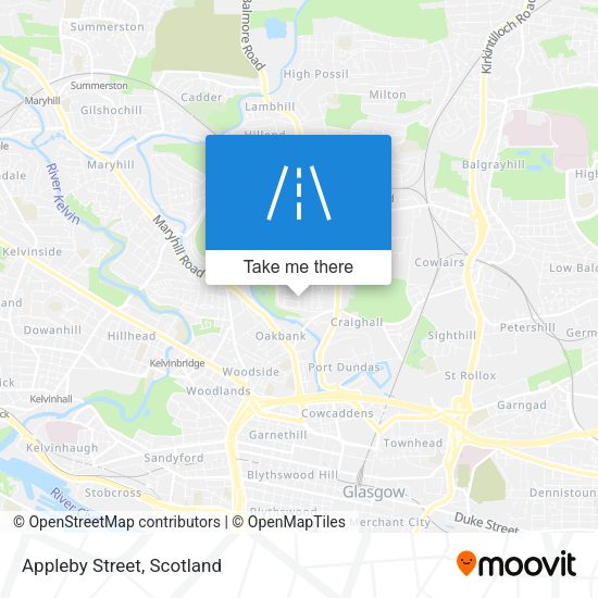 Appleby Street map