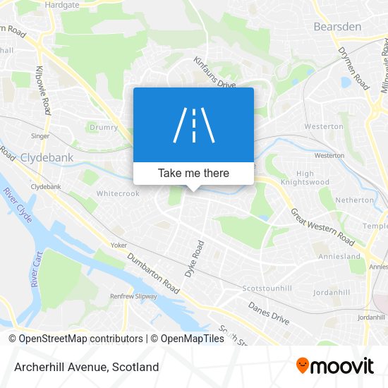 Archerhill Avenue map
