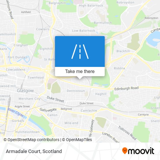 Armadale Court map