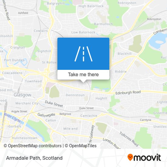 Armadale Path map
