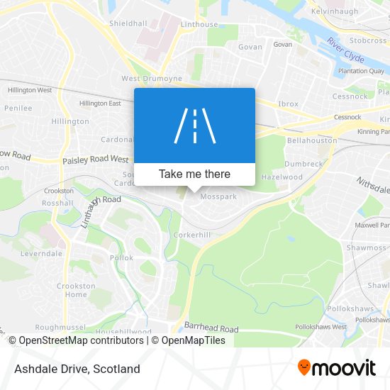 Ashdale Drive map