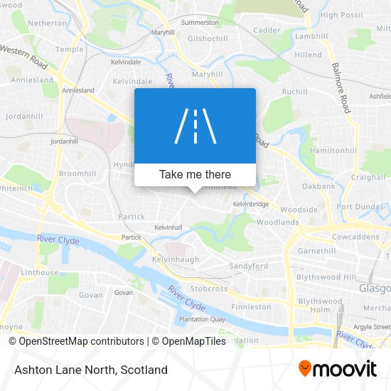 Ashton Lane North map