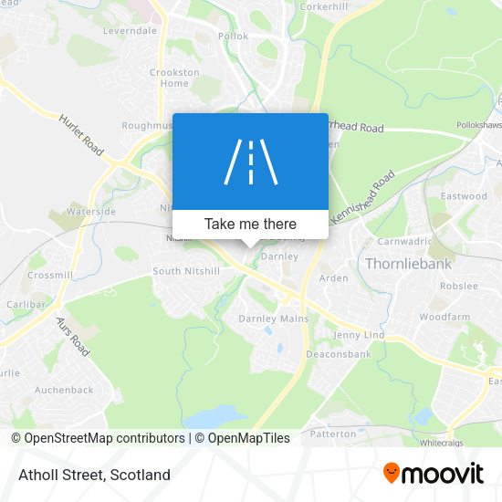 Atholl Street map