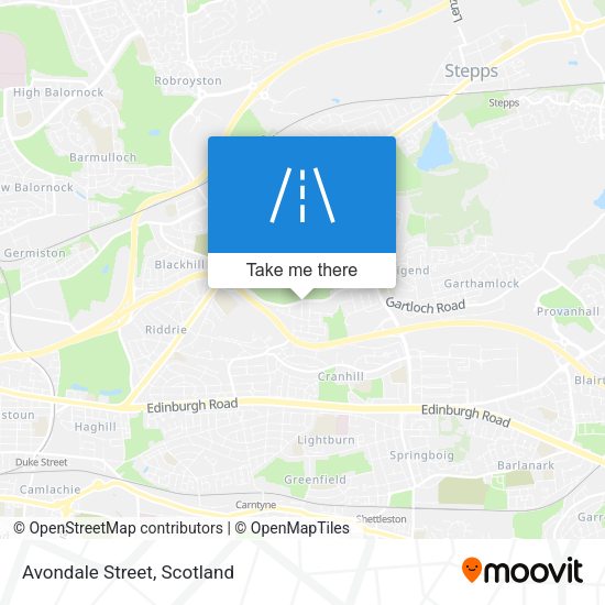 Avondale Street map