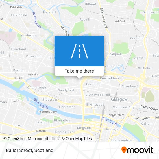 Baliol Street map
