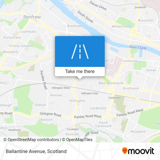 Ballantine Avenue map