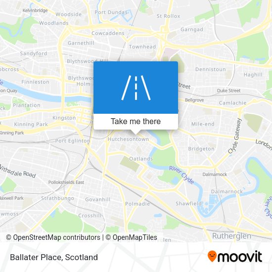Ballater Place map